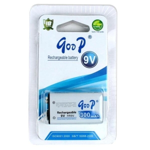 Goop 9 Volt 300Mah Rechargeable Battery