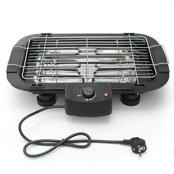 Electric BBQ Barbeque Grill Tandoor 2000W For Outdoor/Indoor Cooking - Image 2