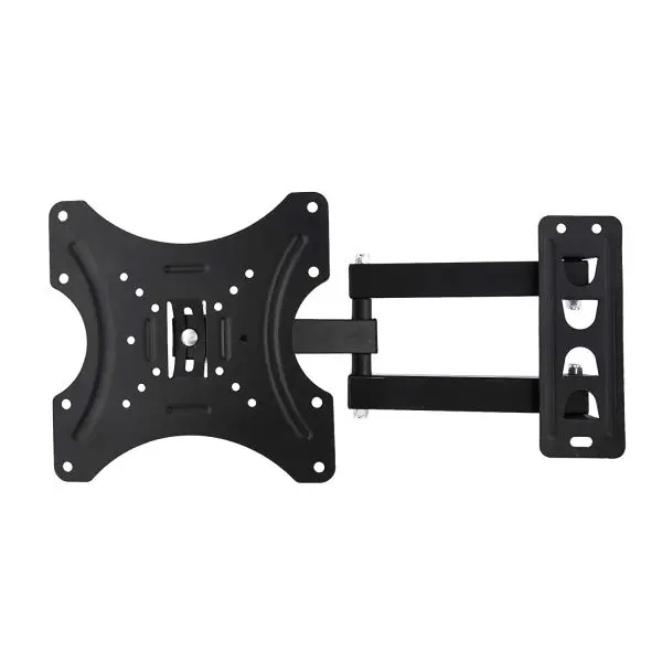 Premium Heavy Duty And Adjustable Wall Mount Stand for 14 to 42-inch LCD LED TV (Black, Wall Mount) - Image 3