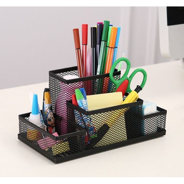 Metal Desktop Organiser /Pen Stand Comix 2061 Pen Stand - Image 2