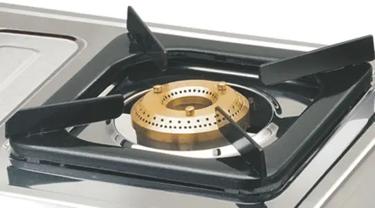 BALTRA 2 burner Gas Stove | Flavour | Stainless steel body | High efficiency brass burners | Powder coated pan support | Sturdy bakelite knobs | 12 months warranty - Image 2