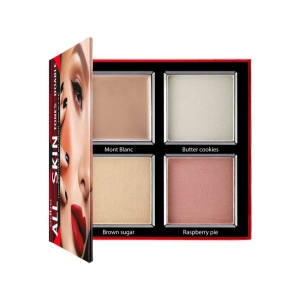 Odbo All Skin Tones Doable Highlighter  X Blusher Palette  OD101 01 By Genuine Collection
