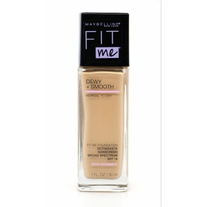 Maybelline Fit Me Dewy + Smooth Foundation with SPF 18, 125, 30ml by Genuine Collection