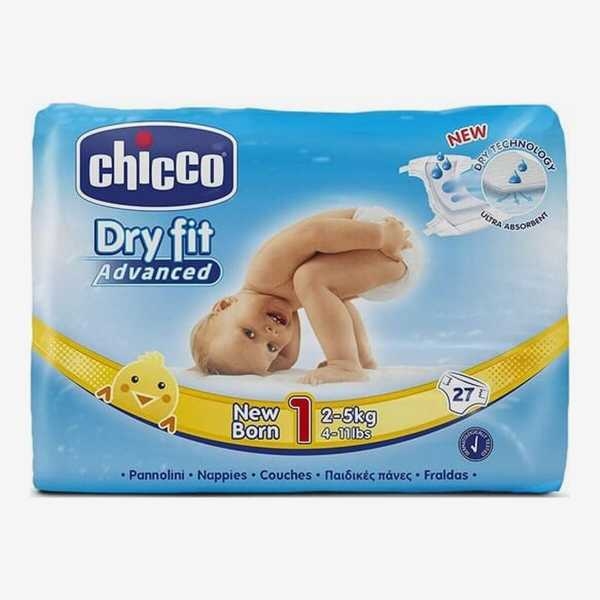 Chicco DryFit Advanced Diaper New Born Size - 27 Pieces - Image 2
