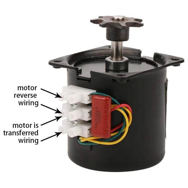 Syc Motor 2.5RPM 60KTYZ 220V 14W Permanent Magnet Synchronous Gear Motor 50HZ-60HZ - Image 2