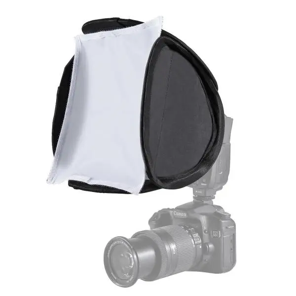 Puluz Portable Foldable Soft Flash Light Diffuser Lightsphere Softbox Cov - Image 3