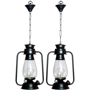 Hanging Lantern With Light Free Bulb