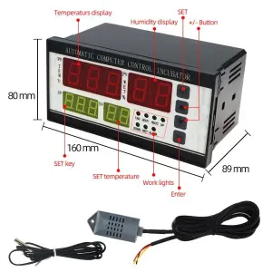 Xm-18 Incubator Controller For Hatching And Making Incubator