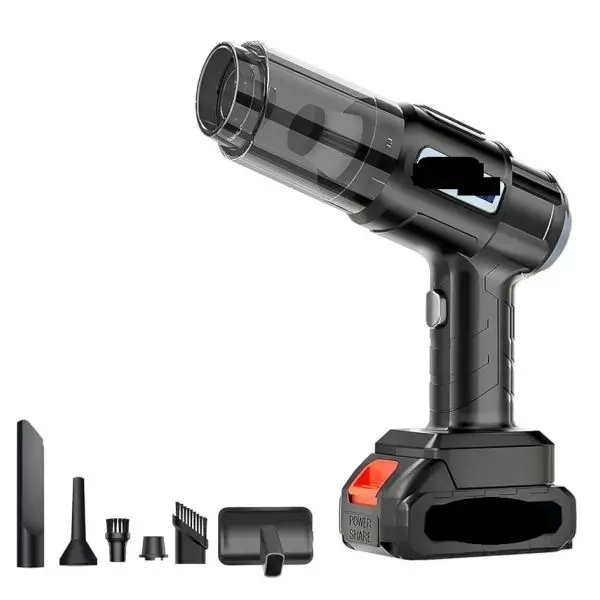 4 in 1 portable Wireless Lithium battery vacuum cleaner Cordless Vacuum Cleaner with Anti-Bacterial Cleaning, Reusable Dust Bag - Image 3