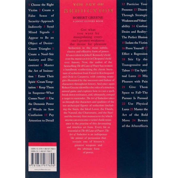 The Art of Seduction By Robert Greene by Self-help Books, Paperback, Published By Hachette - Image 2