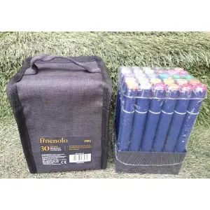 Alcohol Marker /  Finenolo 30 Colour Double Nib Alcohol Based Sketch Marker By Mitrata