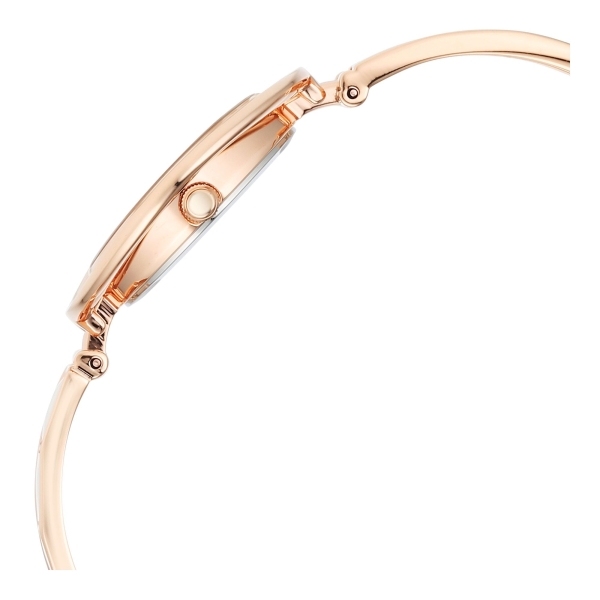 Titan Raga Power Pearls Quartz Analog Mother Of Pearl Dial Rose Gold Metal Strap Watch for Women - Image 4