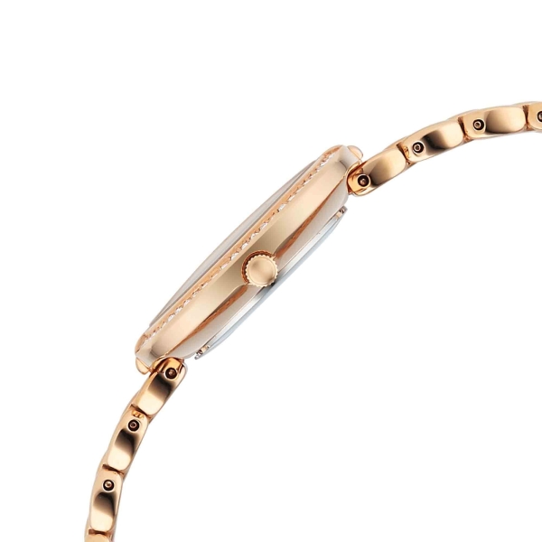 Titan Raga Grey Dial Rose Gold Metal Strap Analog Watch for Women - Image 4