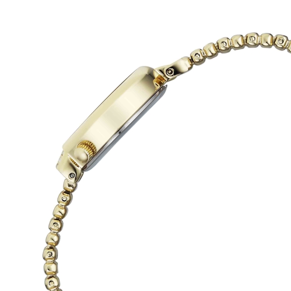 Titan Raga White Special Dial Gold Metal Strap Analog Watch for Women - Image 4