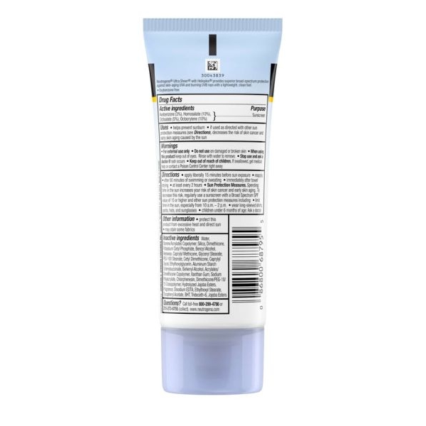 Neutrogena Ultra Sheer® Dry-Touch Sunscreen Broad Spectrum SPF 45 88ml By Genuine Collection - Image 2