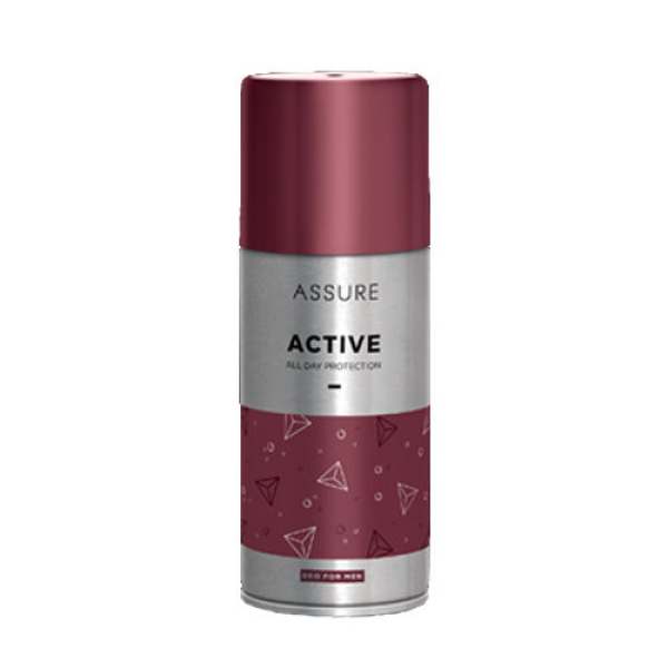 Assure Active Deodorant Spray - For Men 150 ml - Image 4