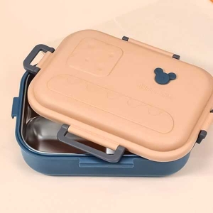 KOJA Insulated Stainless Steel Lunch Box for Kids Tiffin Box for School 2