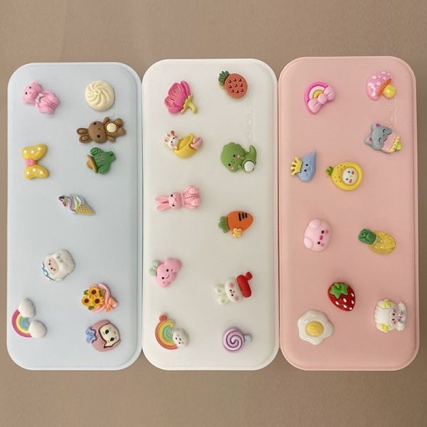 KOJA 10Pcs Random 3D water cup kettle sticker accessories Cute Cartoon 3D Soft Rubber Stickers, Decorations For DIY Water Bottle, Fridge, Mobile Phone Including glue - Image 3
