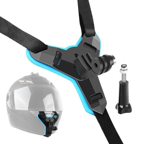 Helmet Chin Mount for Mobile Phone and GoPro, Motorcycle Strap Holder - Image 3