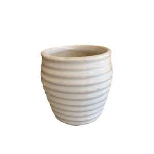 4 Inch Cute Ceramic Small Pot For Indoor Outdoor