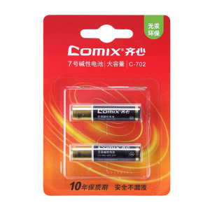 Comix C-702 AA alkaline battery black (2pcs/pack)