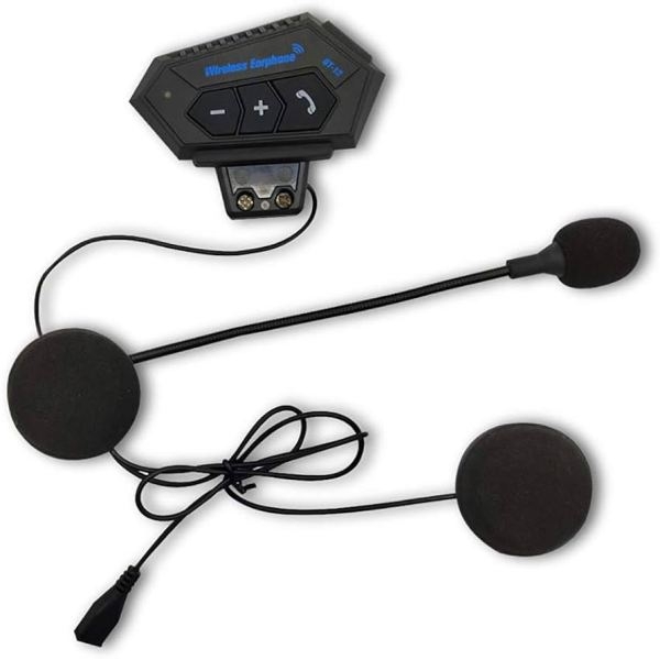 BT12 Motorcycle Helmet BT Headset Headphone Speakers Support Hands-Free Calling - Image 3