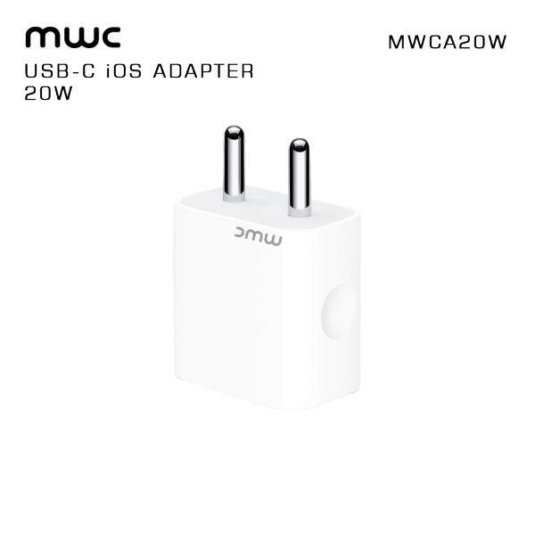 MWC Fast Charging Power Adapter With Type-C Port | 3A | Max 20W | MWCA-20W - Image 3