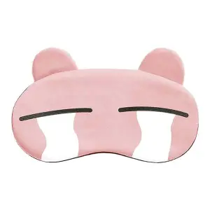 KOJA Sleep Eye Mask, Cute Cartoon Facial Expression Sleeping Eye Mask Anime Travel Rest Eye Cover Sleeping Mask Ice Hot Compress Eyepatch Blindfolds 5