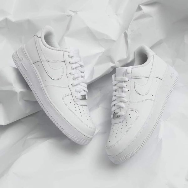 Nk Air force 1 Full White Sneakers for Women - Image 2