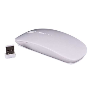 Ultra-Thin 2.4G Office Wireless Mouse Mute Charging Mouse Notebook Home Mouse With USB Receiver