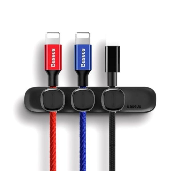 Baseus Peas Cable Clip Black - Image 4