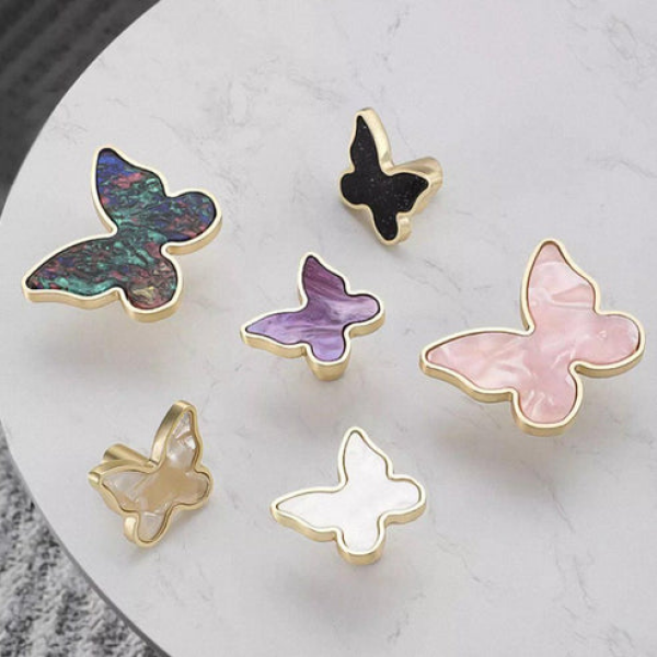 Pretty Rign Design Nail Art Display Painting Palette Finger Slip-in Nail Palette Art Tool Color Mixing Pallette for Artists Professionals Nail Salon Nail Technician Tool - Image 2
