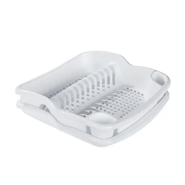 Dish Drainer with Heavy Duty Drip Tray for Kitchen - Image 3