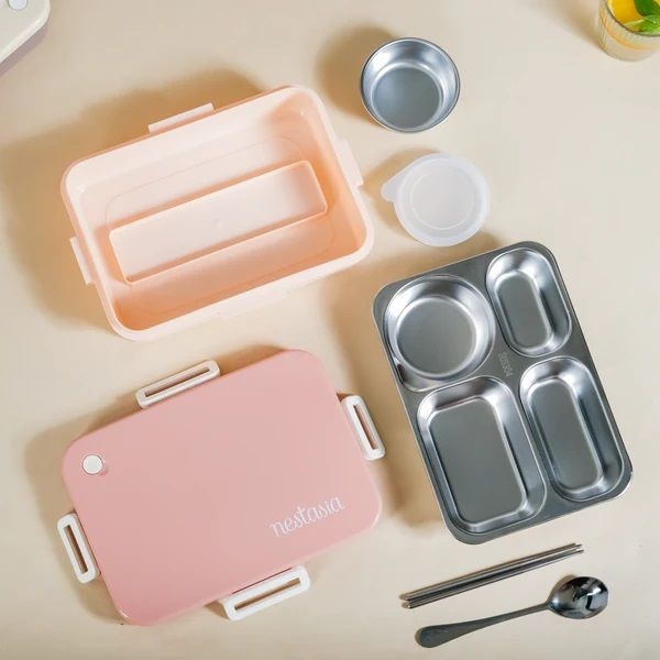 Lunch Box With 4 Compartments 900ml - Image 5