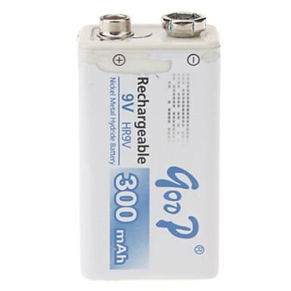 Goop 9 Volt 300Mah Rechargeable Battery - Image 5