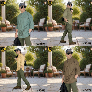 VIRJEANS (VJC878) Linen Stretchable Shirt For Men-All Colors