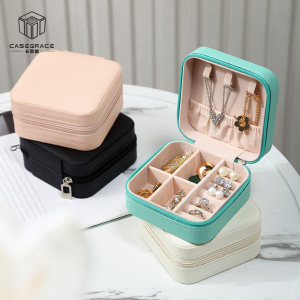 Jewelry Box Organizer Small Earrings Ring Necklace Casket for Jewelry Storage Case