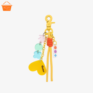 KOJA KOJA KPOP BTS BUTTER Acrylic LOGO Keychain BTS Merchandise Cute Creative Pendant LOGO Keychain