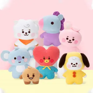 KOJA BT21 BABY Series Standing Plushie Official BT21 Merchandise From Korea Toys & Collectibles For Armies