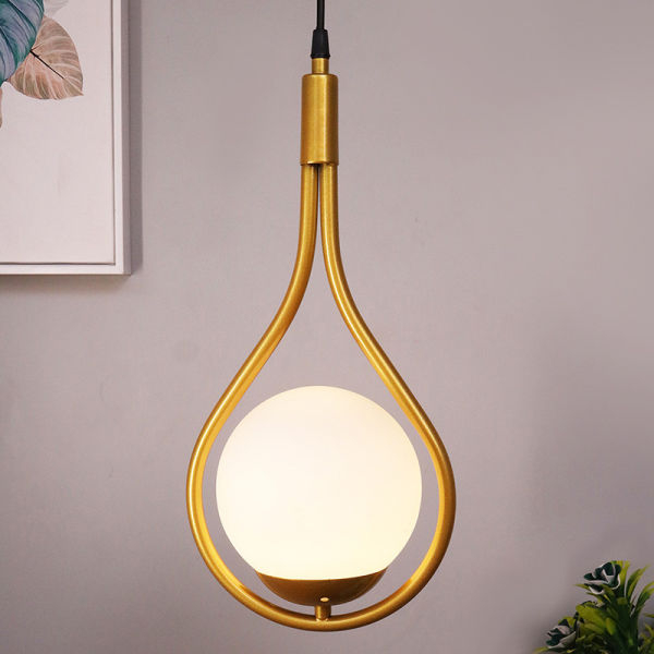 Golden Ovel Decorative Hanging Light - Image 2
