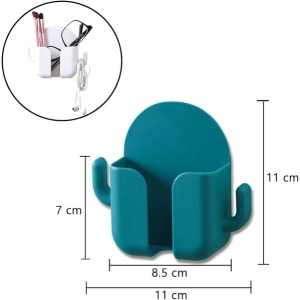 Phone Charging Bracket Wall Mounted Holder Bedside Stand Container Charger Hook For Jwellery Remote Keys Purse
