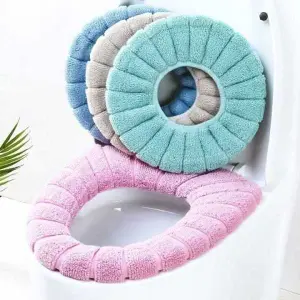 Washable Soft Warmer Toilet Seat Cover