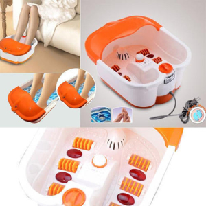 Electric Foot Spa Footbath Machine Full-automatic Massage Heating Roller Massager Safe Bucket Constant Basin Tool Health