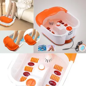 Electric Foot Spa Footbath Machine Full-automatic Massage Heating Roller Massager Safe Bucket Constant Basin Tool Health
