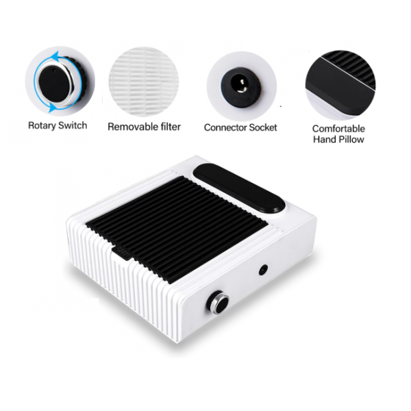 Professional Nail Dust Collector Nail Technician Beauty Salon Nail Salon Beauty Tool - Image 5