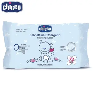 Chicco Baby Wipes w/o Cover, 72 Pieces