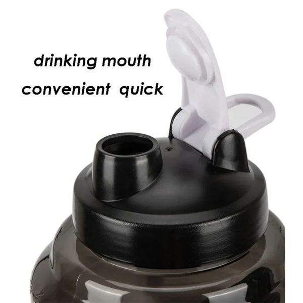 Portable Plastic Water Bottle Sports Special Shaker Cup Sports Bottle Large Capacity - Image 5