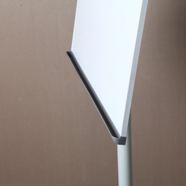 Mobile White Board /Flipchart Board/ Comix Mobile Flipchart Easel BM9866 Wheeled Flipchart Easel Cum Magnetic White Board - Image 4