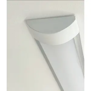 Morden 54Watt 80Watt LED Batten T8 Tube Light 4Ft Flat Tube Set White