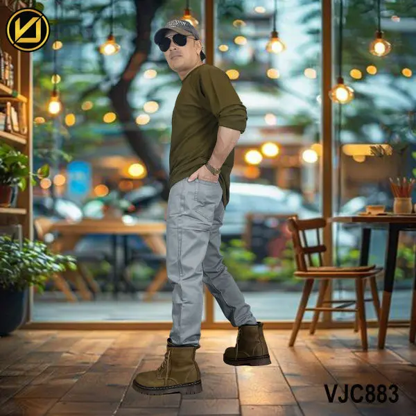 VIRJEANS (VJC883) Cotton Soft Jeans Pant For Men-Blue - Image 5
